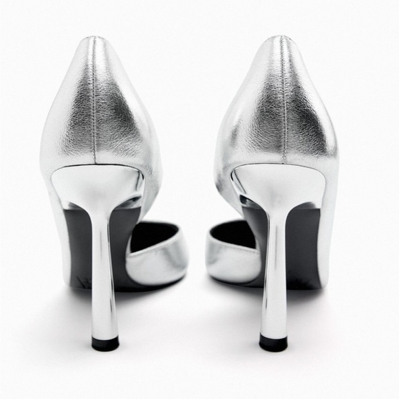 Zara Silver Heels - Picture 9 of 16